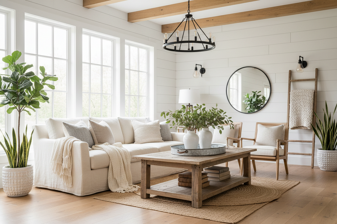 What is modern farmhouse style?