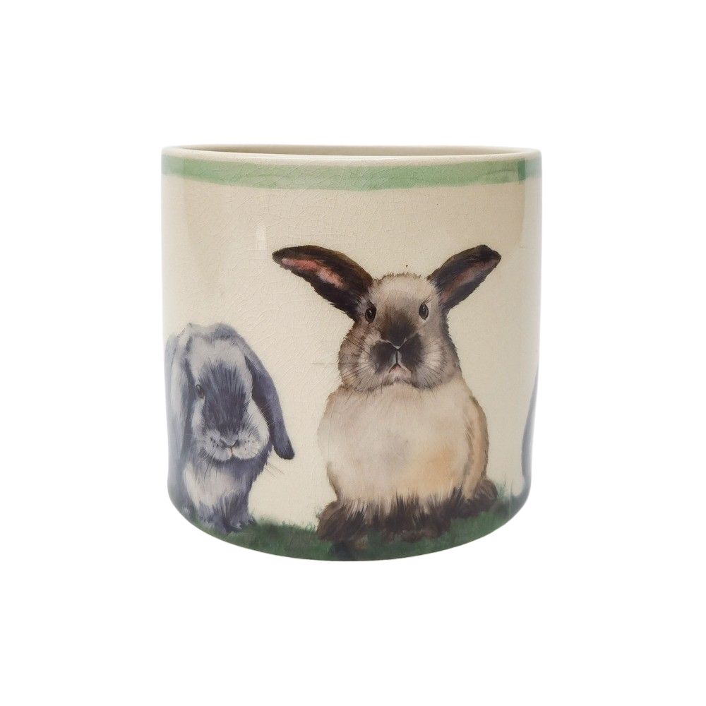 Bunny Indoor Ceramic Pot