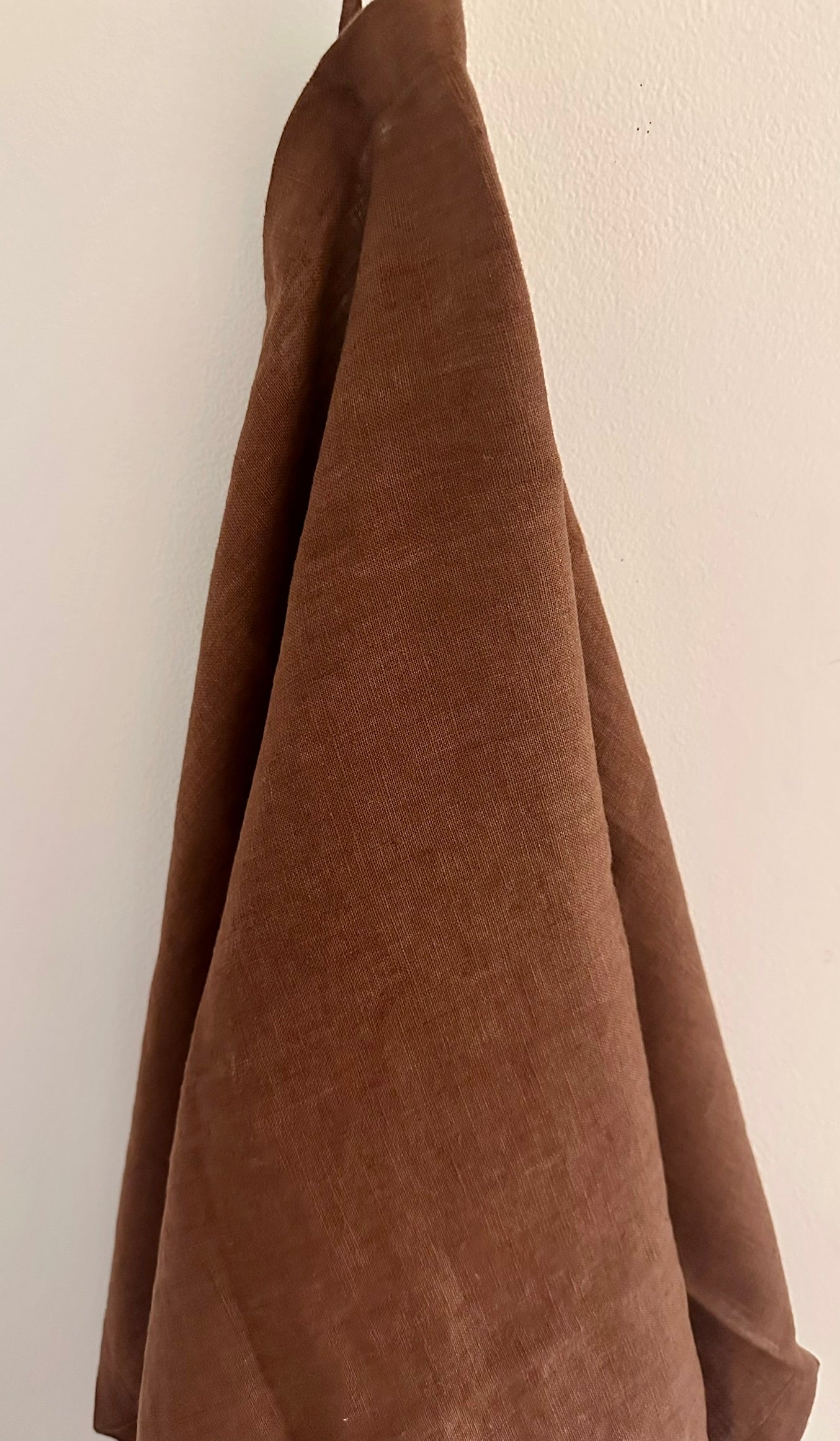 Tea Towel Set | Chocolate Marshmallow  | Two French Linen Tea Towels