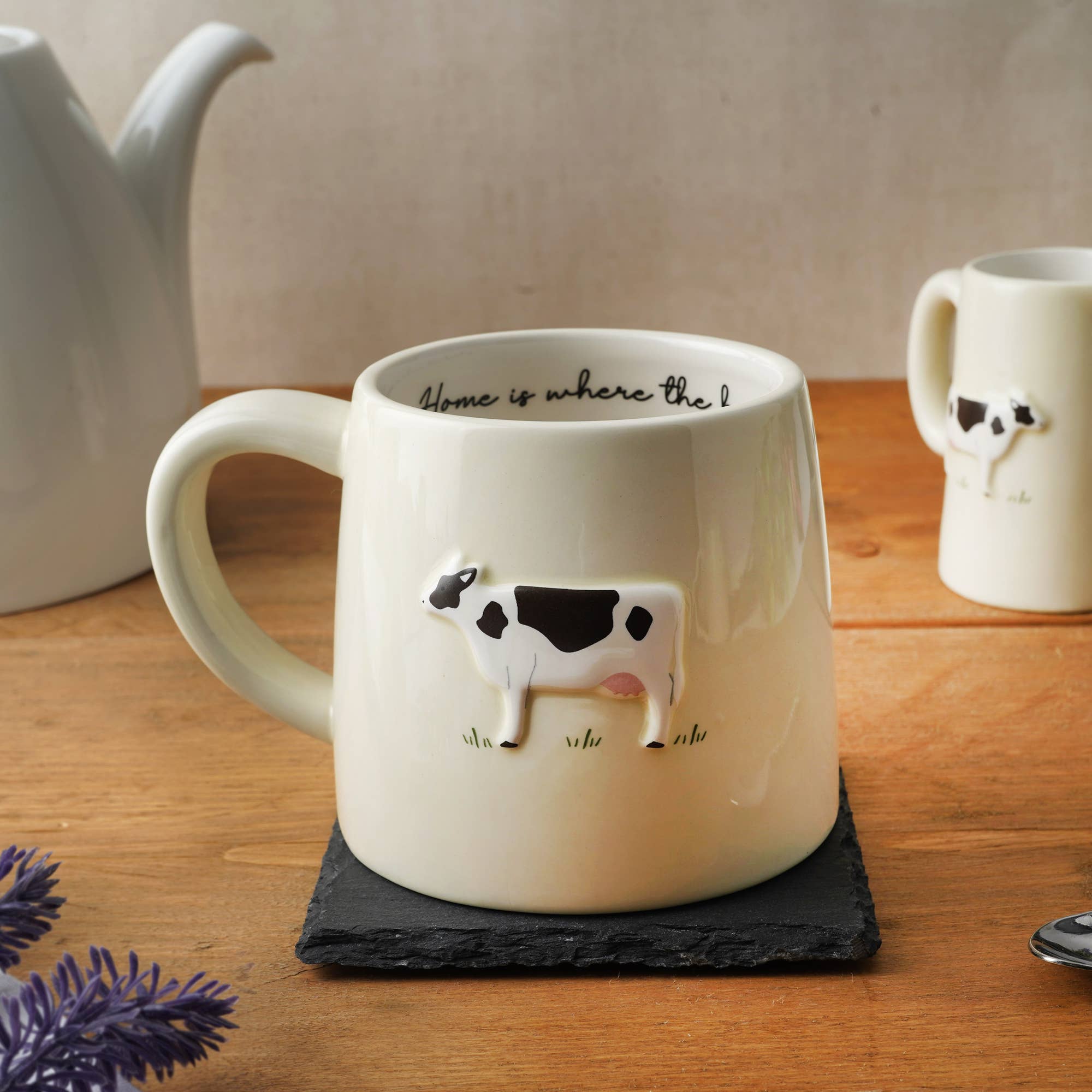 Farmhouse Cow Mug Bramble Farm