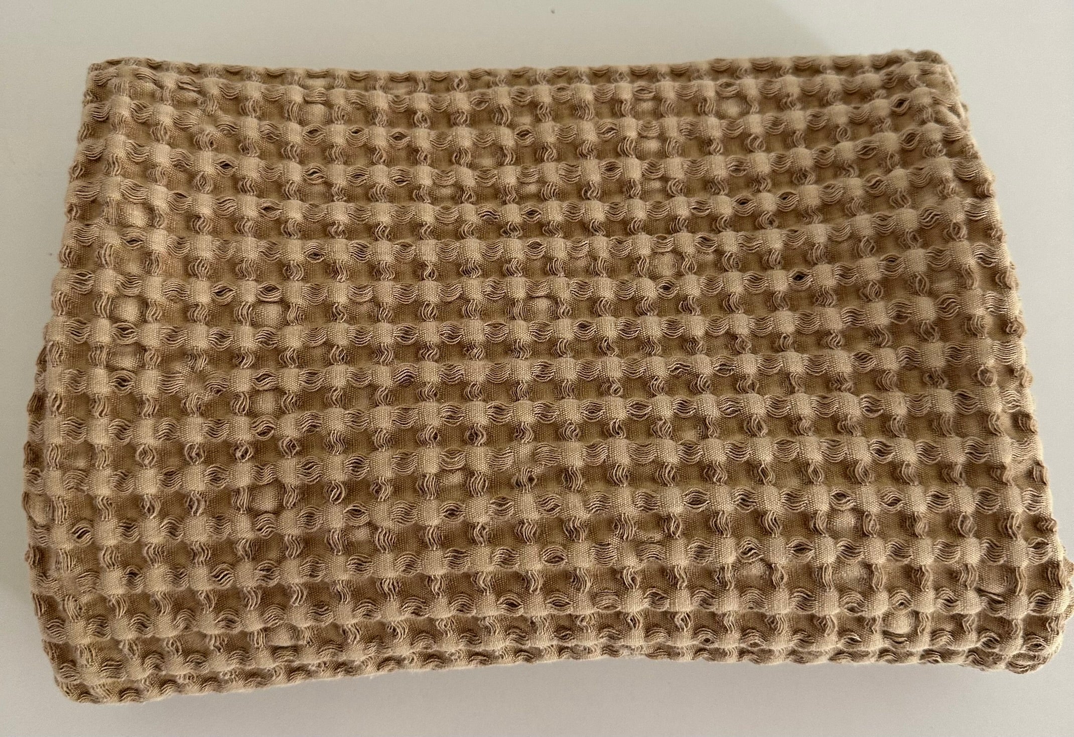 Farmhouse Organic Cotton Tea towels Caramel