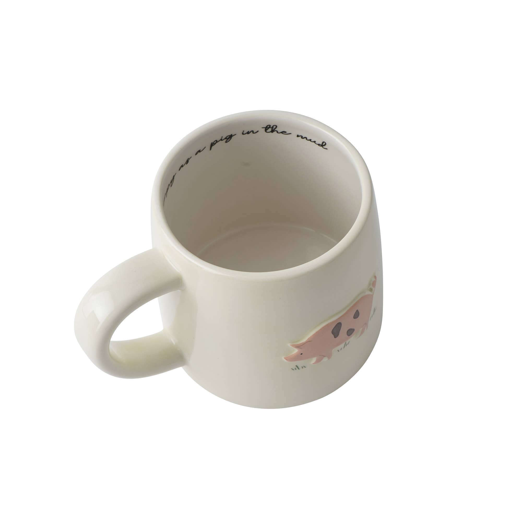 Farmhouse Pig ceramic mug