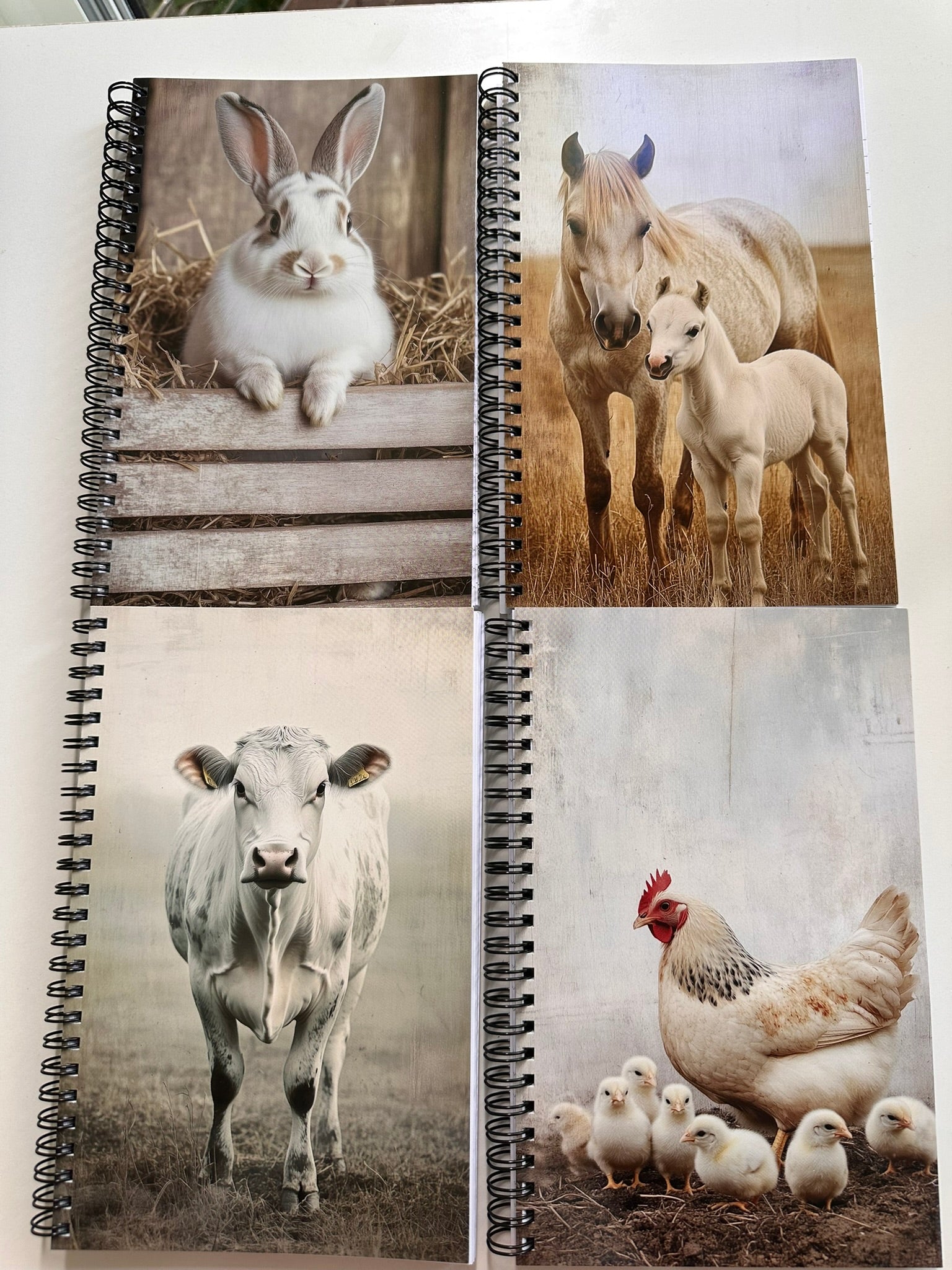 Farmyard Friends Farmhouse Journals and Notebooks