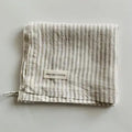 French Linen Tea Towel | Nature Stripes