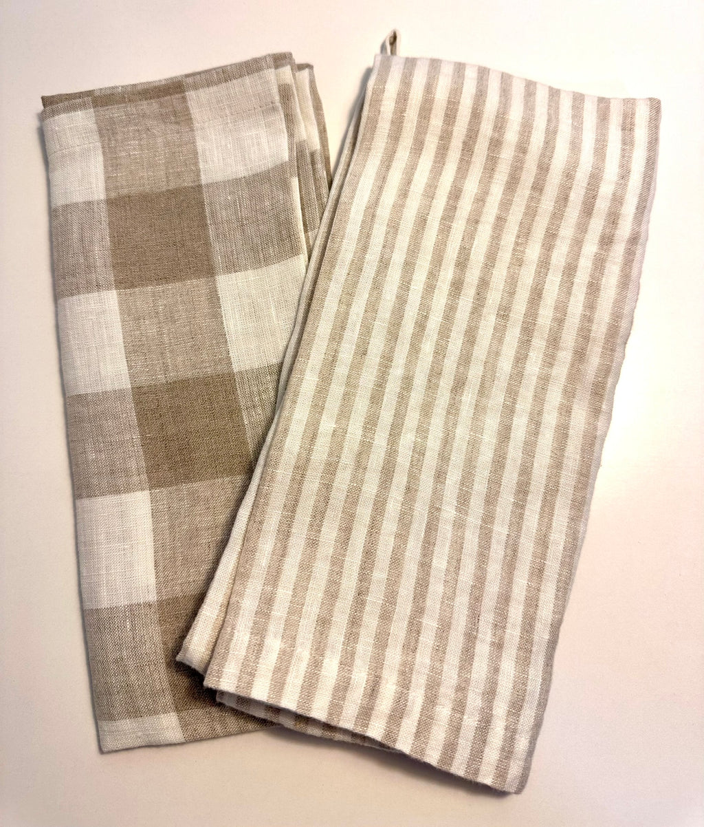 French linen tea towels Australia