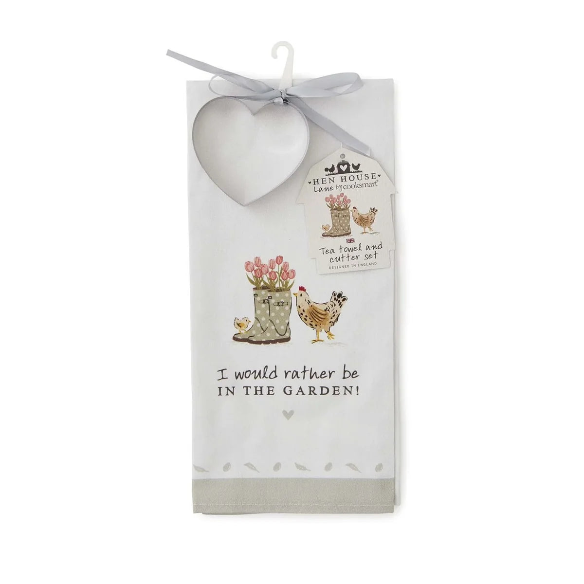 Hen House Lane - Tea Towel & Cookie Cutter Set | Farmhouse Kitchens