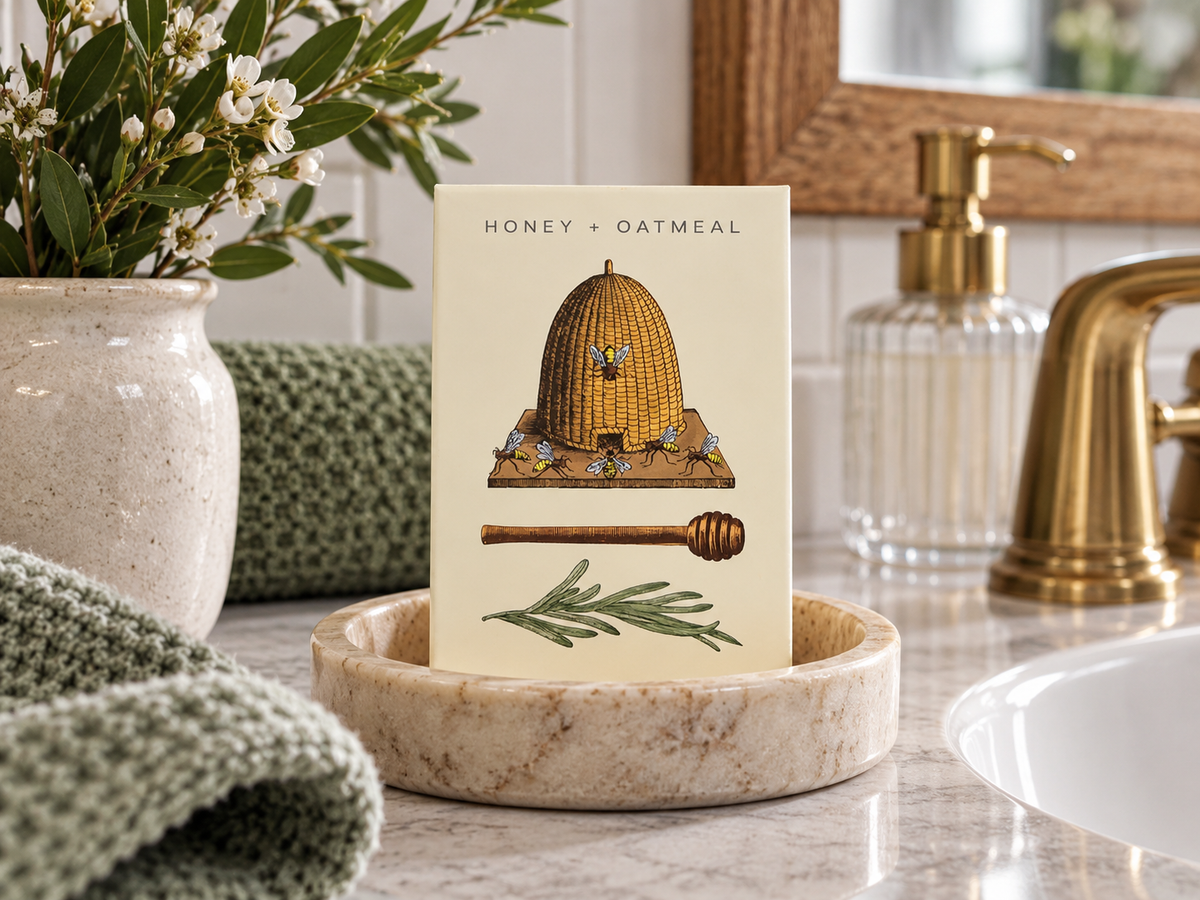 Honey_and_Oatmeal_Organic Soap Bars The Eumundi trading co