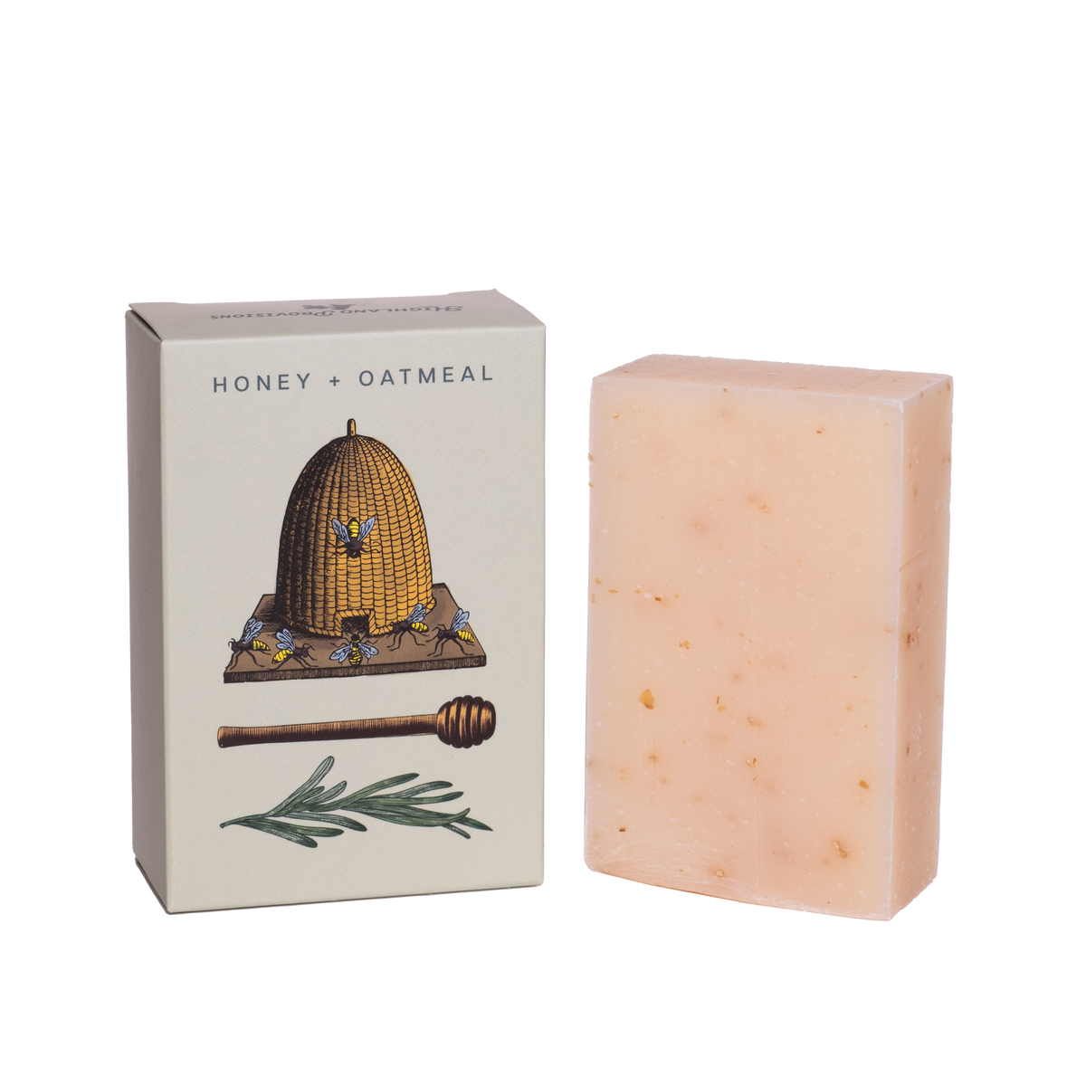Honey and Oatmeal Organic Soap Bar