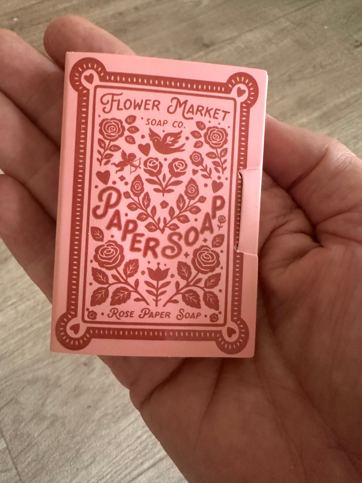 Rose Love Scented Paper Soap | Purses, Beach Bags and Travels