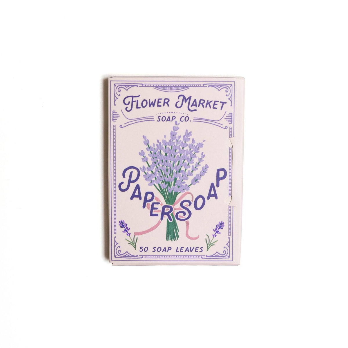 Lavender Scent Paper Soap For Pockets, Purses and Travel