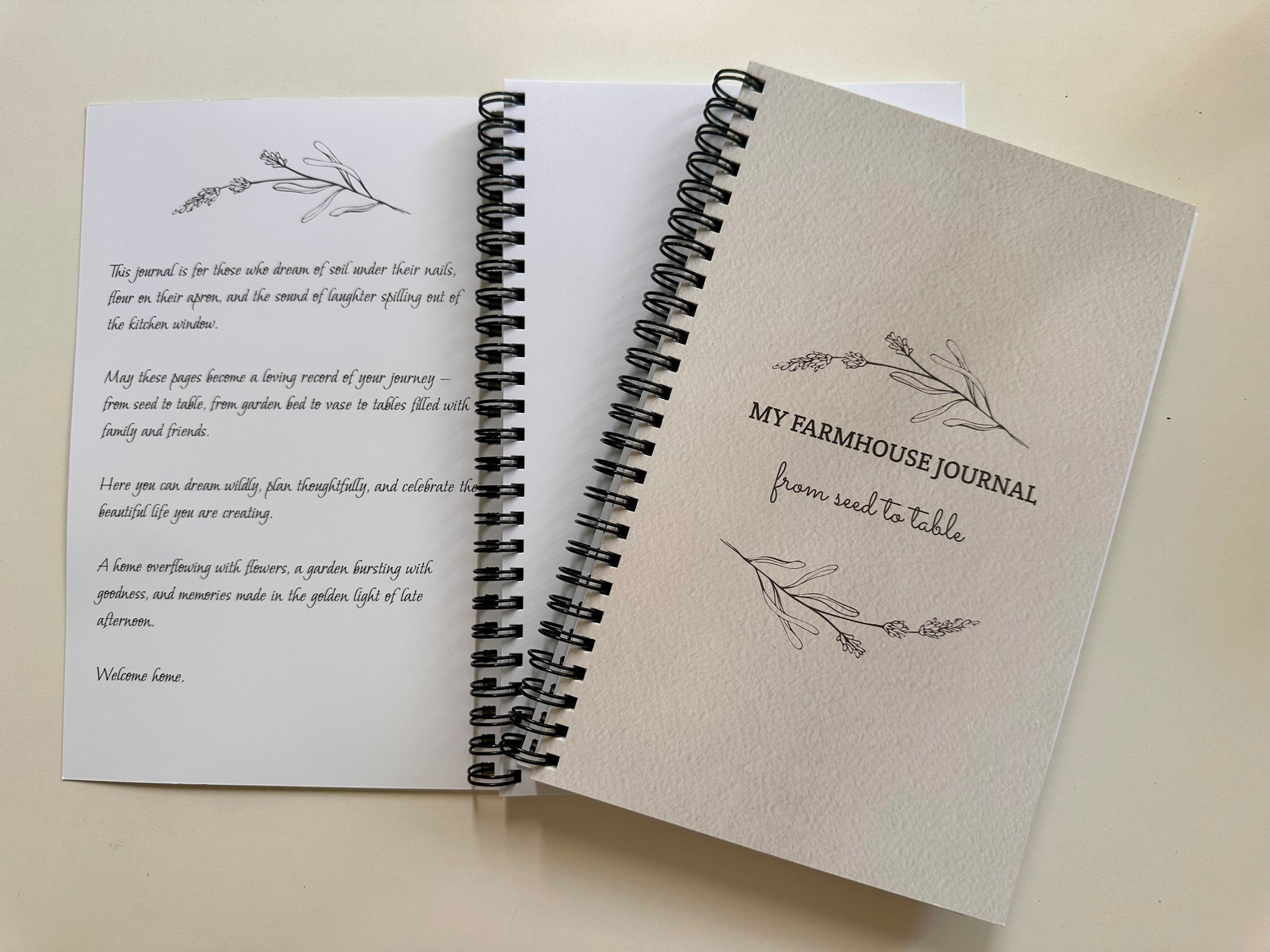 My Farmhouse Journal From Seed to Table