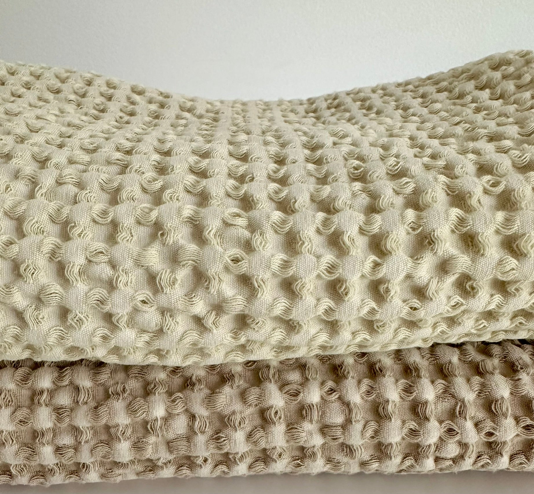 Tea Towel Sets | Cream Caramel | Two Organic Cotton Tea-towels