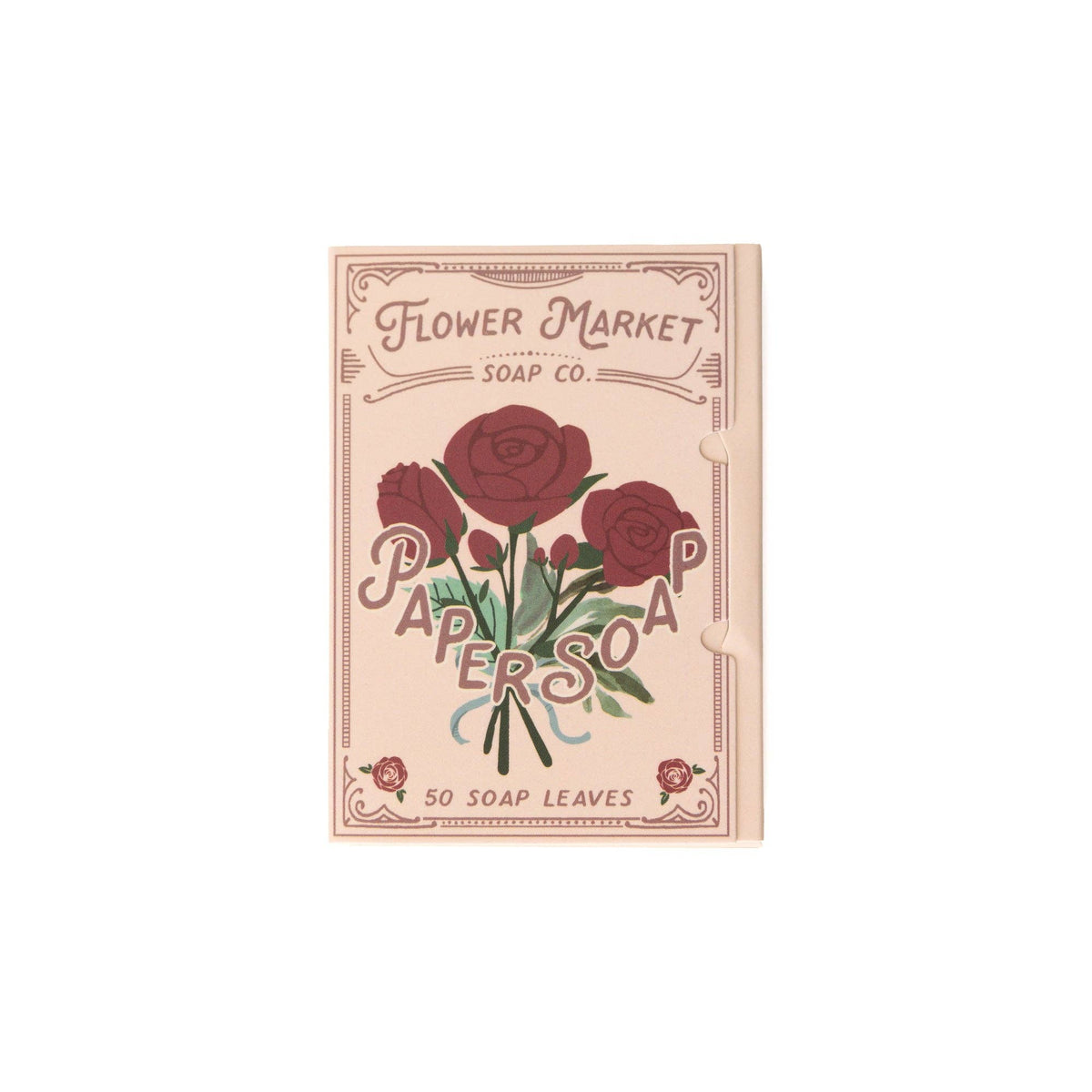 Rose Scented Paper Soap for Travelling