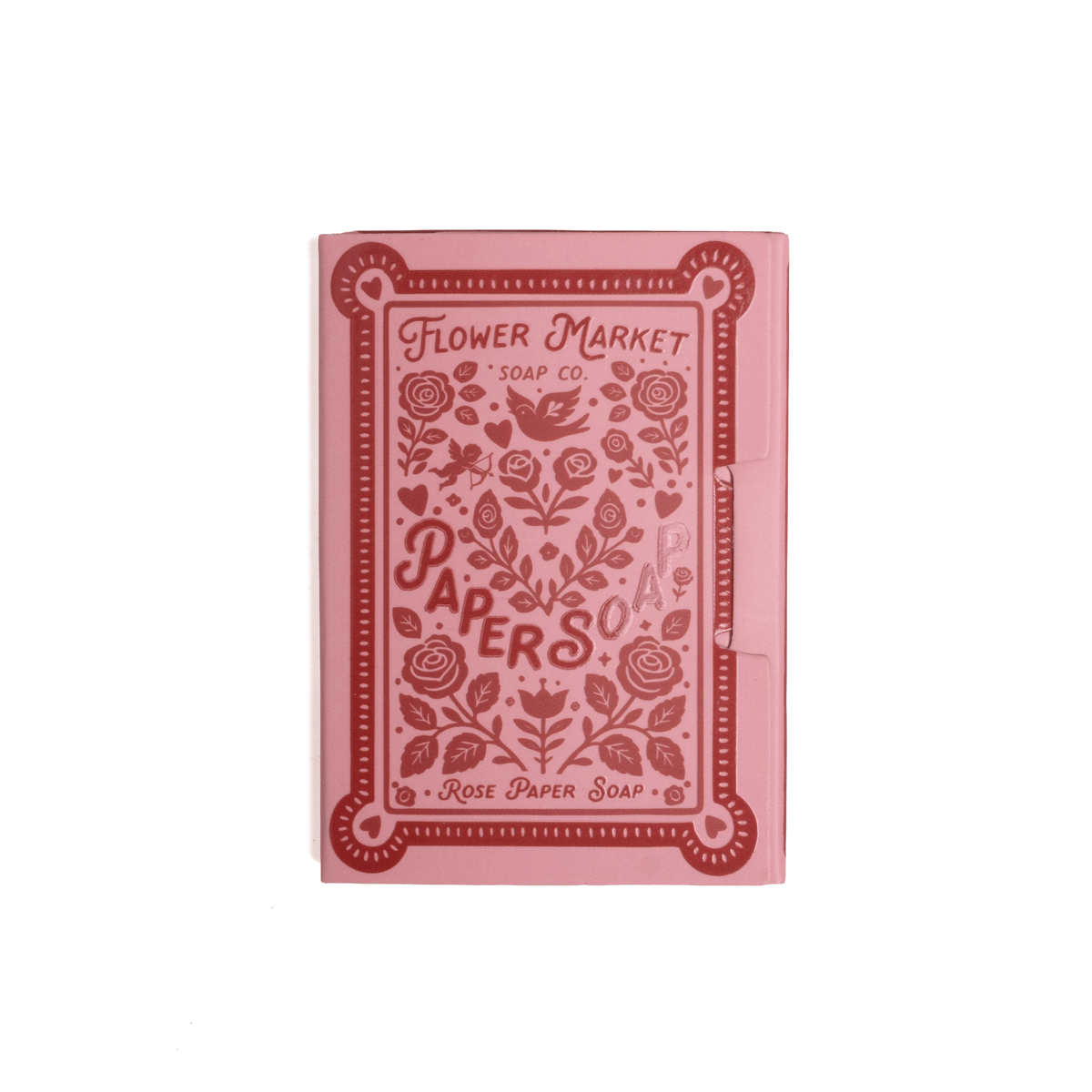 Rose Scented Paper Soap Sheets for when you need clean hands on the go