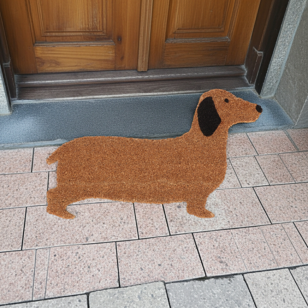 Sausage Dog Door Mat Daschund Lovers Door Mats