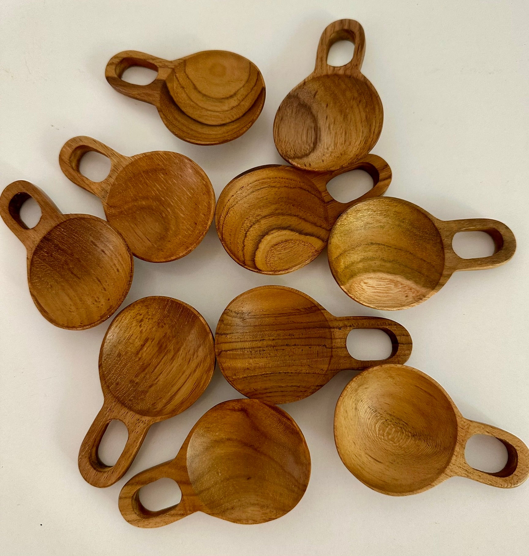 Wooden Scoop Small | Perfect Scoop for Coffee and Sugar | Rustic Farmhouse Kitchen