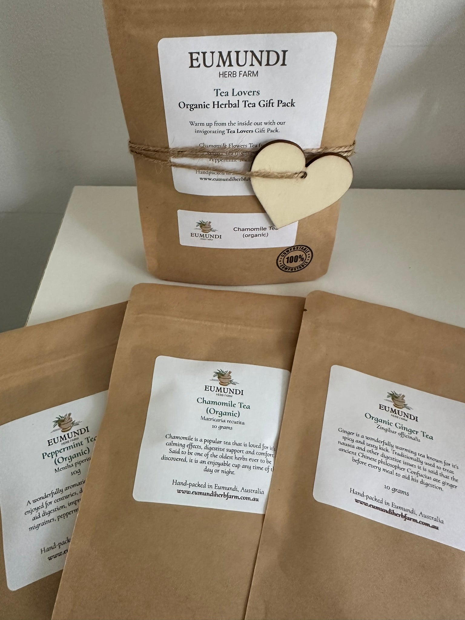 Tea Lovers Gift Pack The Eumundi Herb Farm