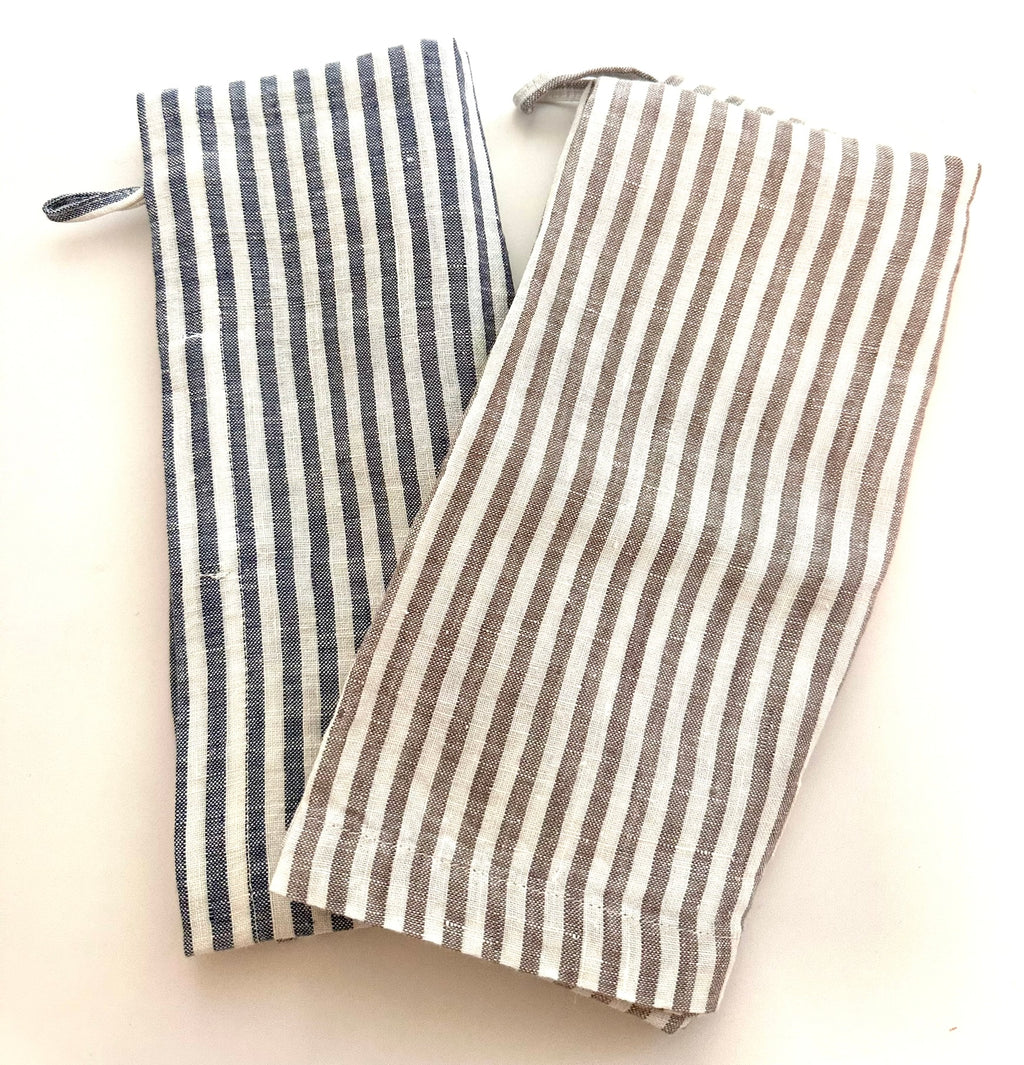 The Bakers Double French Linen Tea Towel Set
