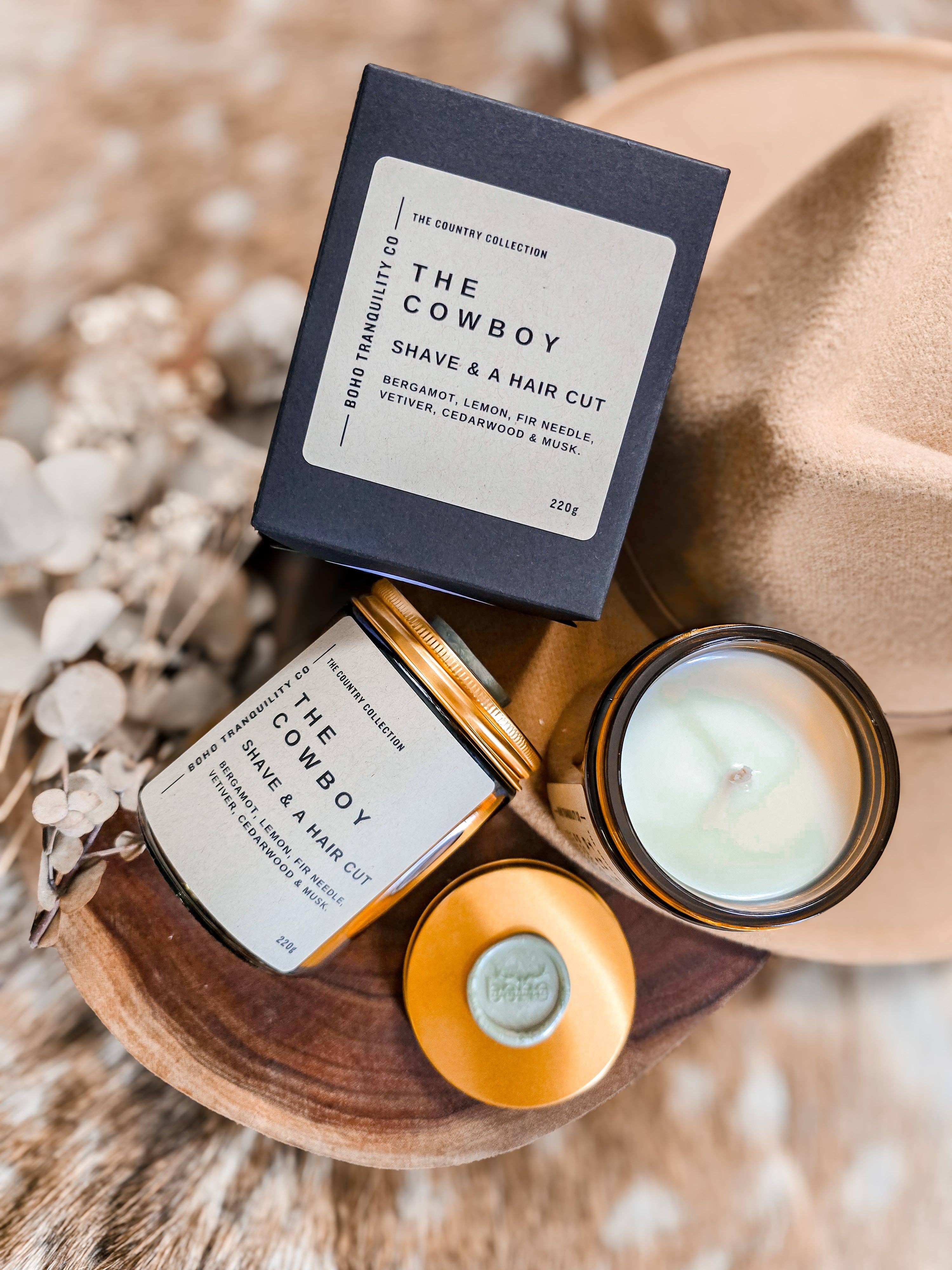 The Cowboy Candle The Country Collection the Eumundi Trading Co