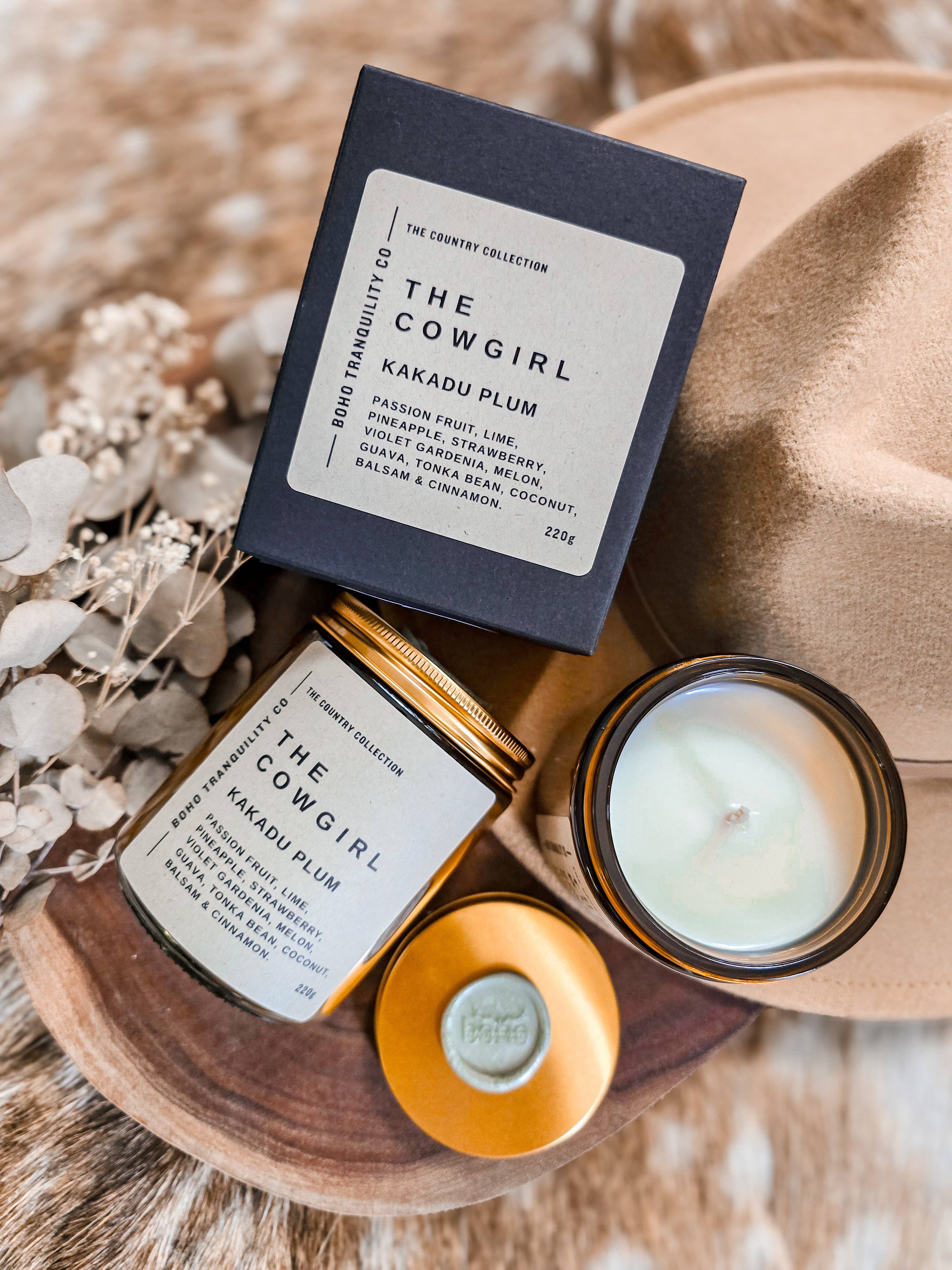 The Cowgirl Candle The Eumundi Trading Co