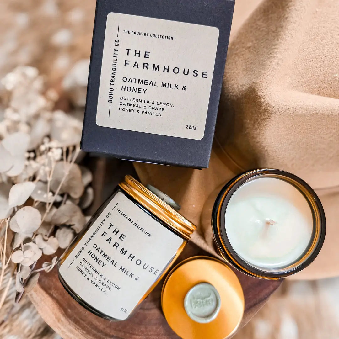 The Stables Candle | Dry Tobacco & Hay | The Country Collection