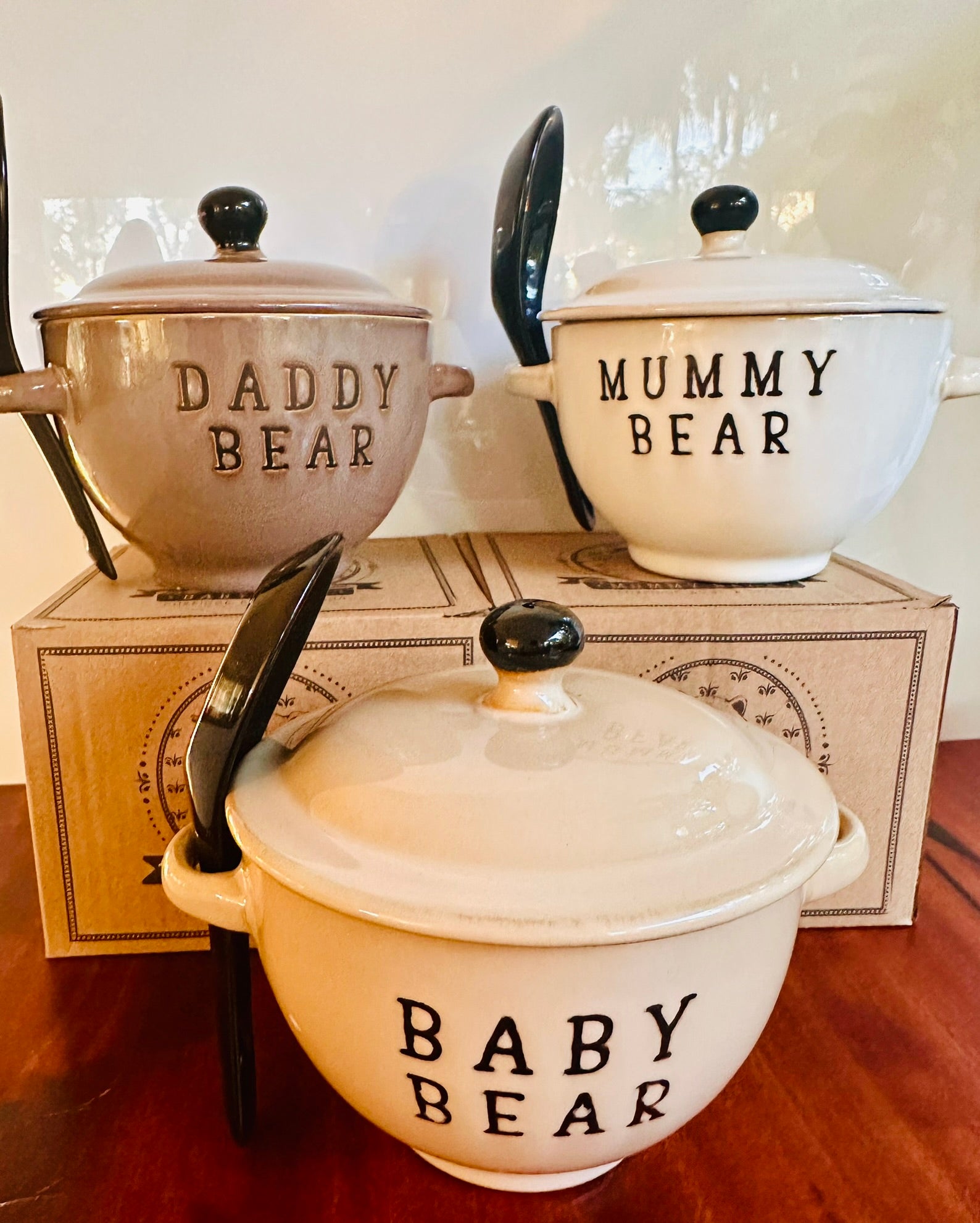 The Three Bears Breakfast Bowl Set