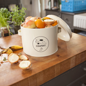 metal compost tin esschert design