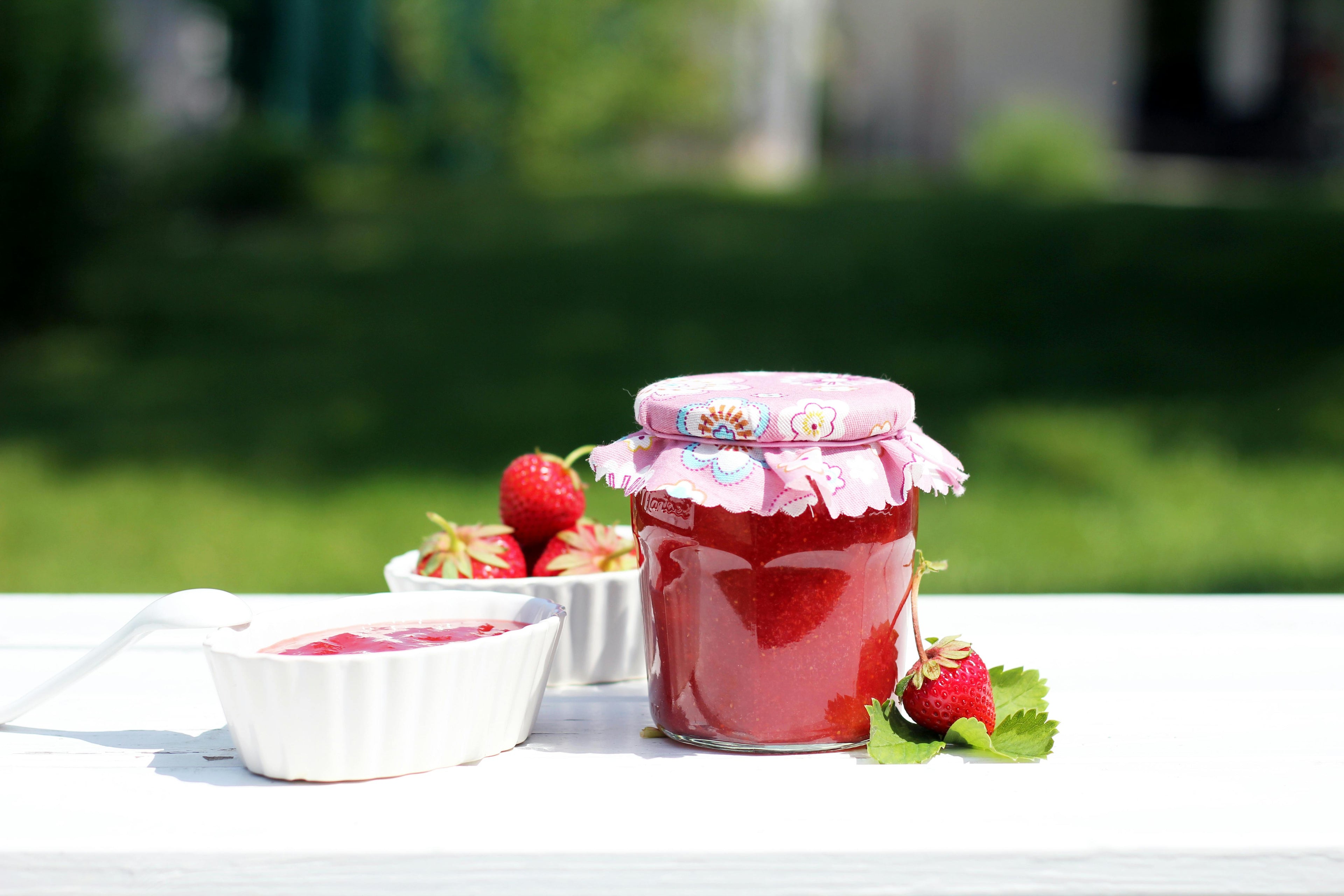 Strawberry Jam Making Kit | Preserving Jars & Pantry Storage