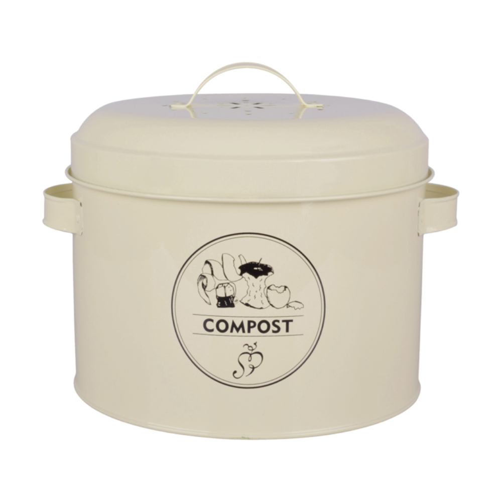 metal compost tin esschert design