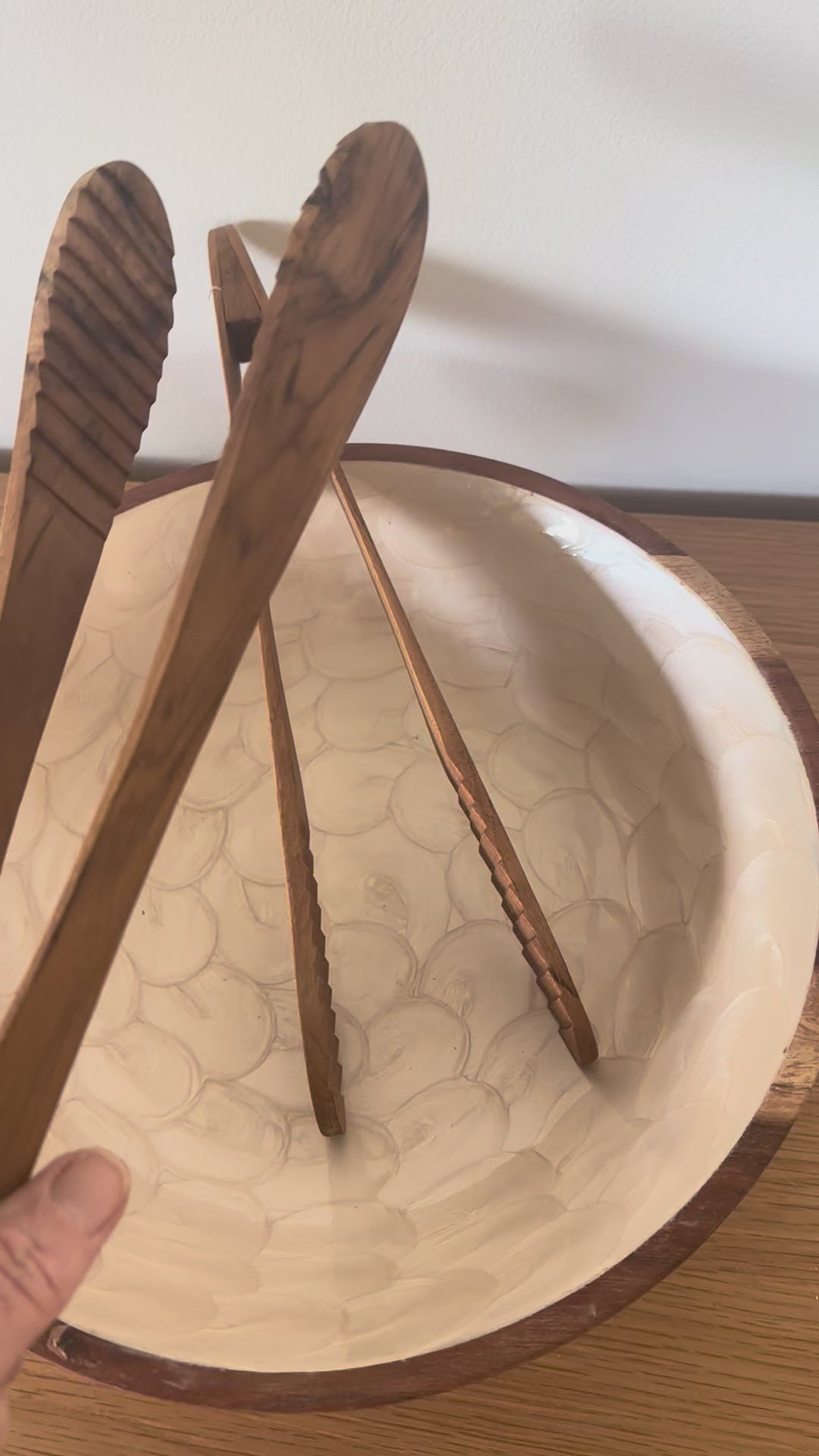 Wooden Kitchen Tongs The Eumundi Trading Co