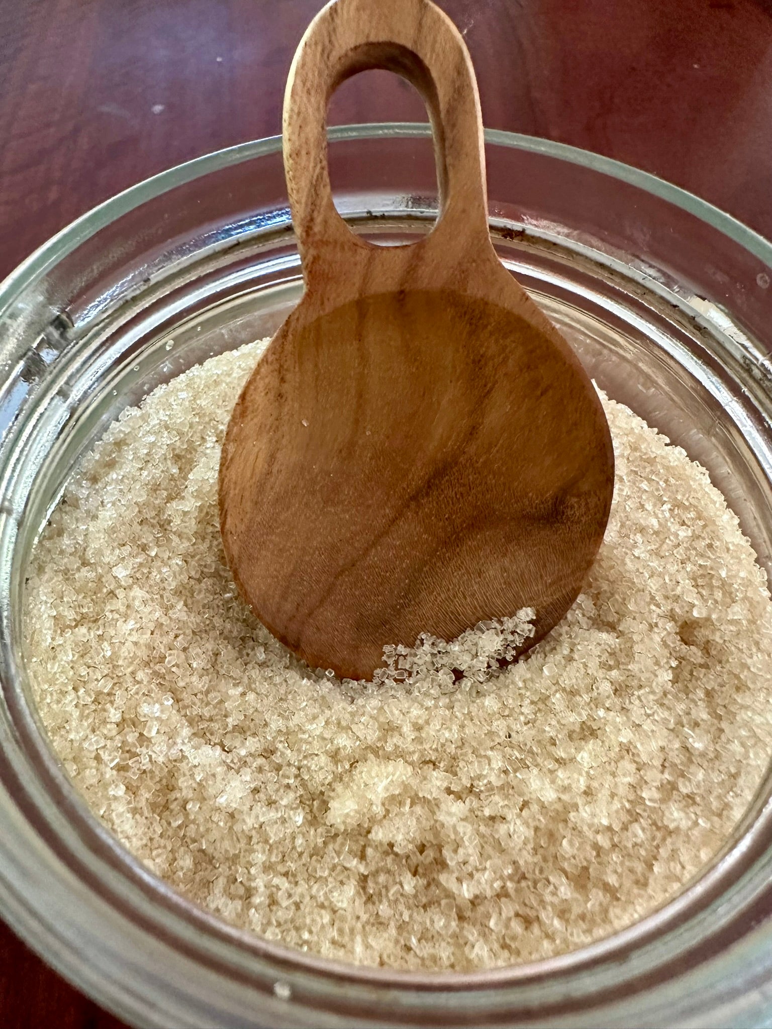 Wooden Scoop Small | Perfect Scoop for Coffee and Sugar | Rustic Farmhouse Kitchen