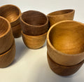 Wooden Salt Cellar & Pepper Dish