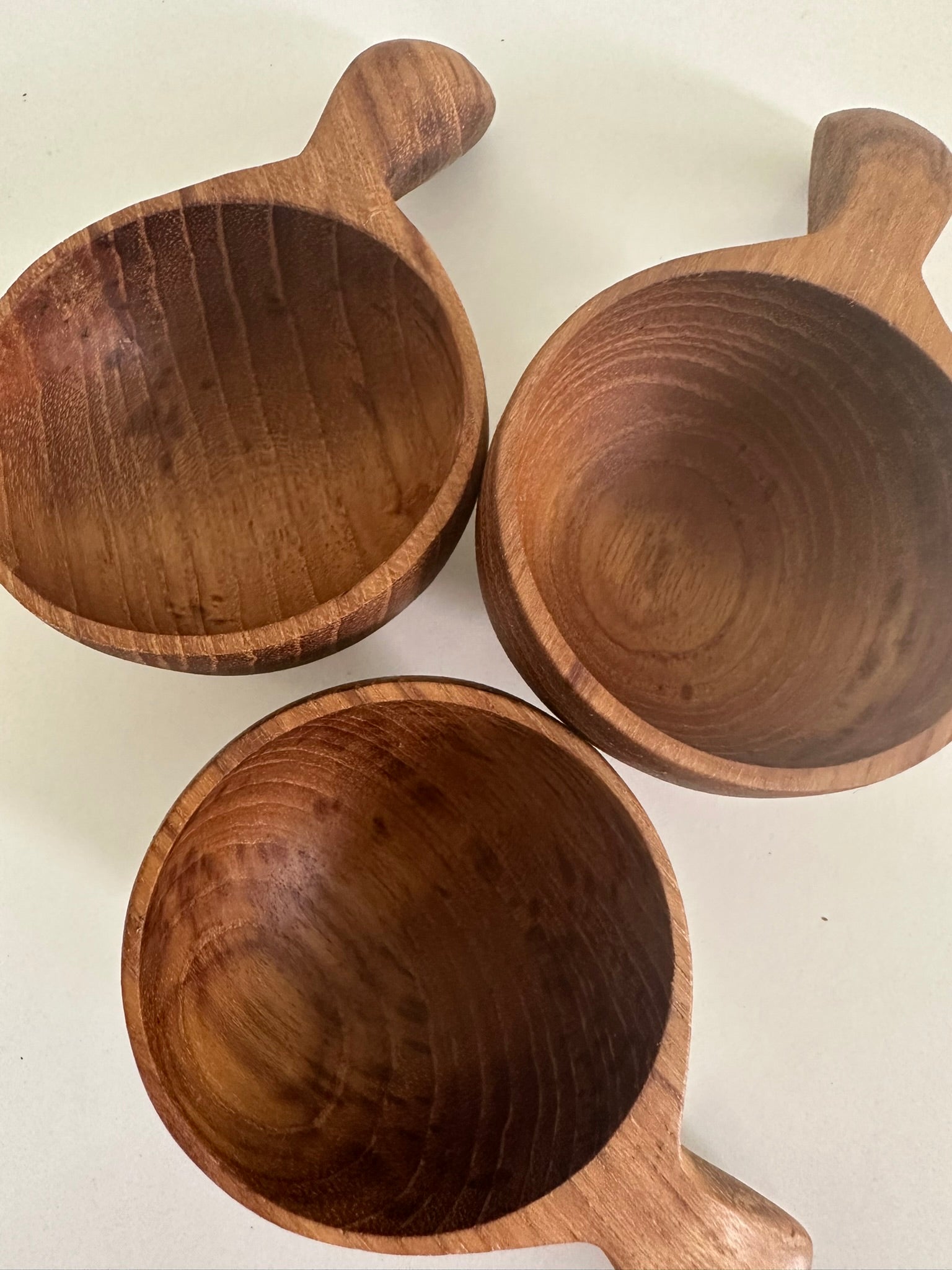 Wooden Kitchen Scoop - curved handle | Rustic Farmhouse Kitchen