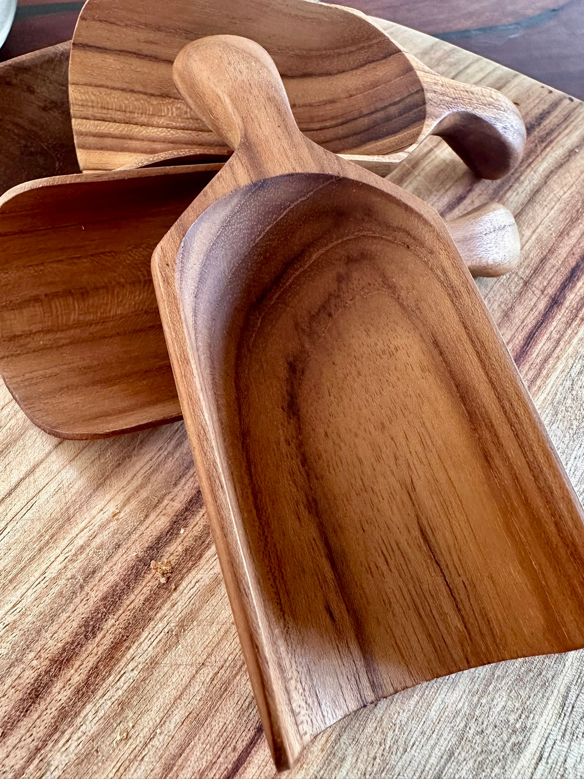 wooden kitchen scoop the eumundi trading co